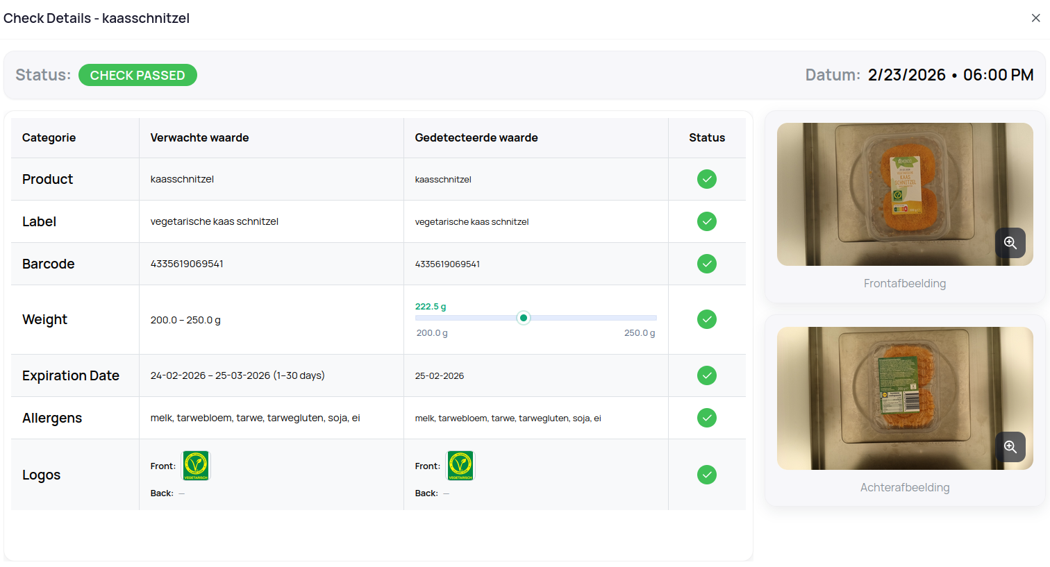 With FOQUS – digital quality check